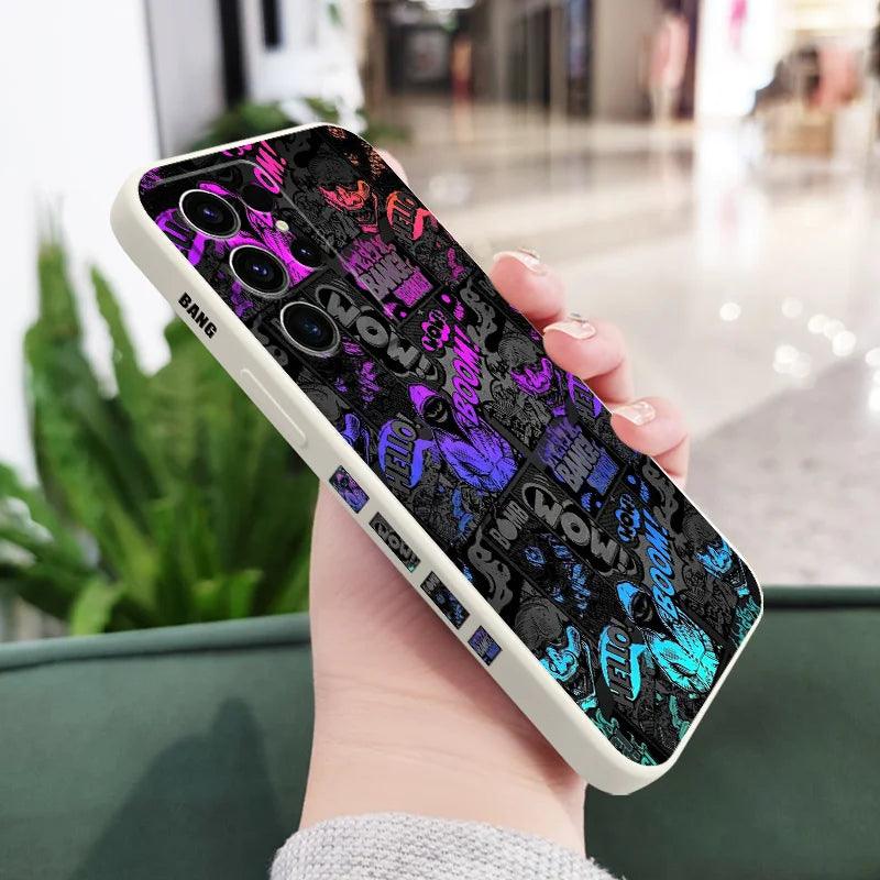 Clown Art TPU Case for Samsung Galaxy S25–S10 Series