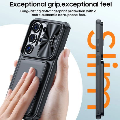618 Hot Deals For Samsung Galaxy S26 Ultra Phone Case,with Cards Holder (FIFD Blocking) Shockproof Wallet Phone Case-Black