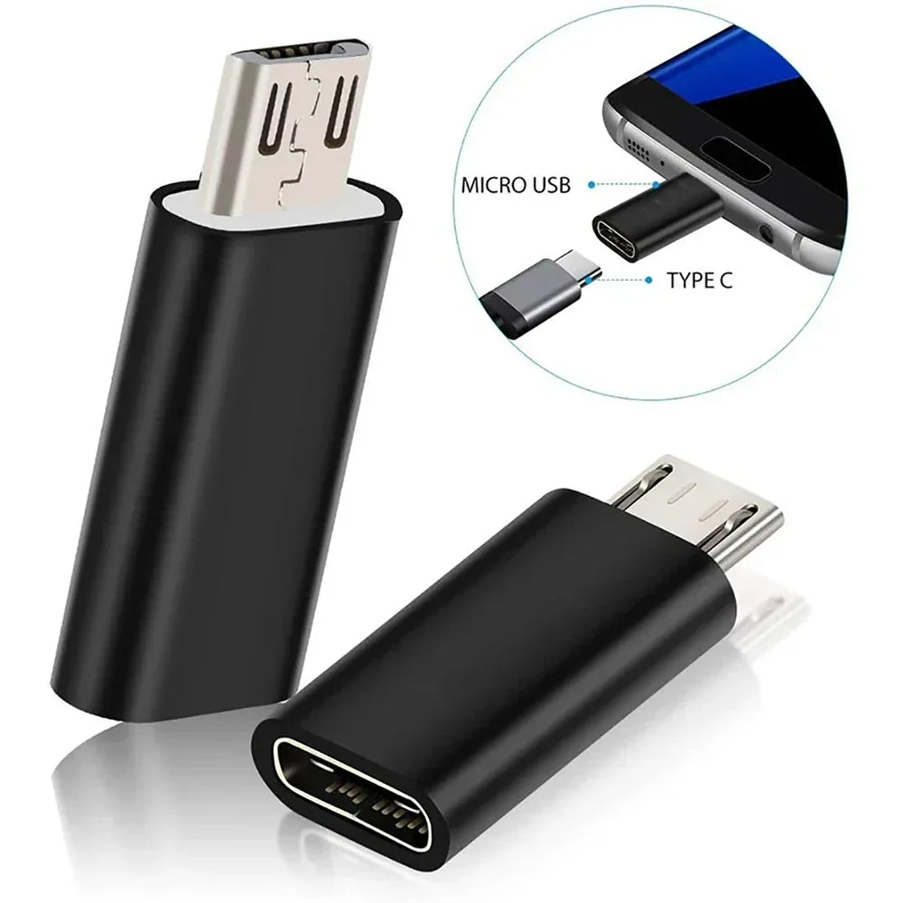 USB-C to Micro USB OTG Charging Adapter Mini