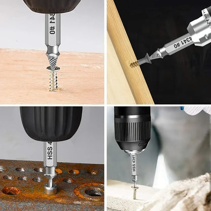 Damaged Screw Extractor Kit – 6-Piece HSS Removers - Urbizia