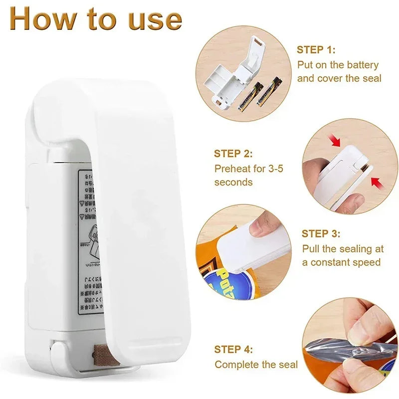 Mini Hea Bag Seal Machine Package - Urbizia