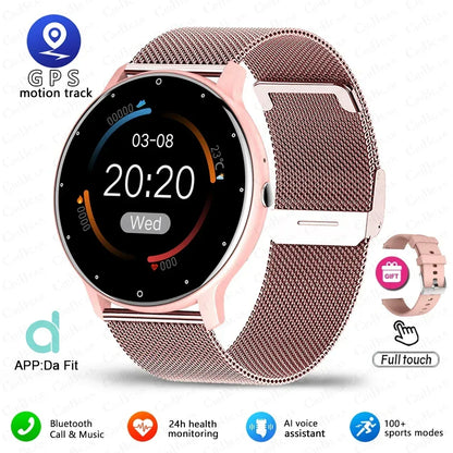 New Smart Watch Men Sports Fitness Watch Heart Rate Full Touch Screen Bluetooth Call 2025 New Ultra Light Smartwatch - Urbizia
