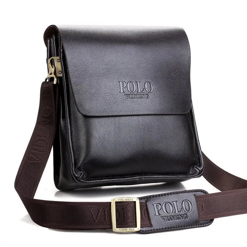 The leisure business single shoulder bag Polo vertical bag man trend inclined shoulder bag