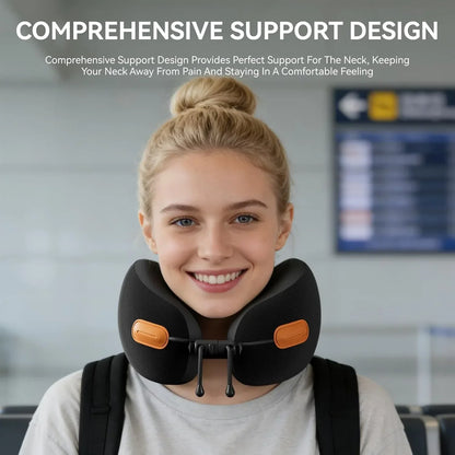 Memory Foam Car Pillows Soft Neck Support Travel U Shaped for Airplane Or Office Home Comfort Neckrest Pad Cervical Automobile