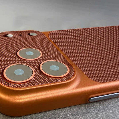 Vintage Woven Leather Textured Case for iPhone