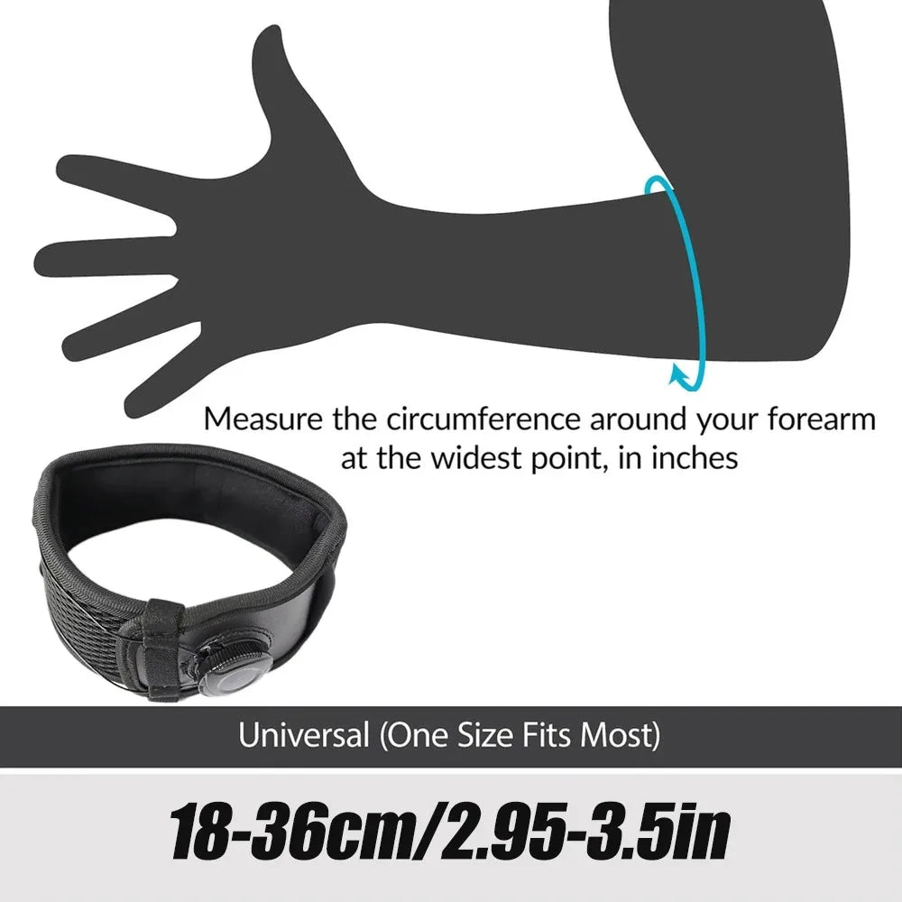 1PC Adjustable Knob Tennis Elbow Brace Strap for Tendonitis Elbow Relief for Men Women,Elbow Brace, Arm Forearm Brace Bands