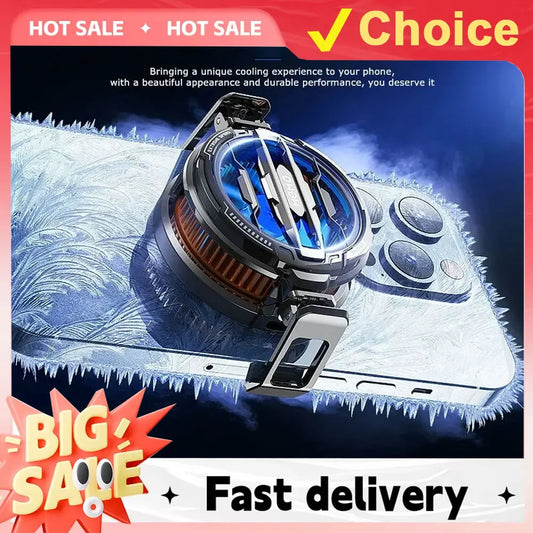 2-in-1 Magnetic Phone Cooling Fan Radiator CX07