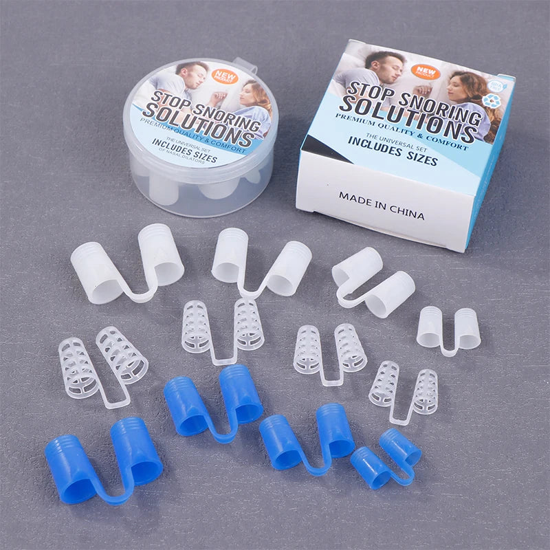 Silicone Anti-Snore Nose Clip Sleep Aid