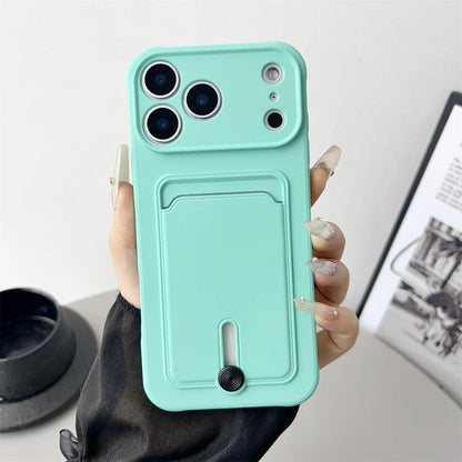 iPhone Wallet Case with Card Slot & Kickstand