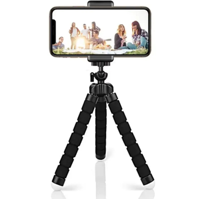 Mini Universal Octopus Tripod Monopod with Phone Clip Webcam Holder for Smartphone Camera Photography Tripe Stand