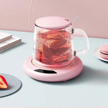 USB Thermostatic Heating Cup Coaster – 3 Level Temperature Control