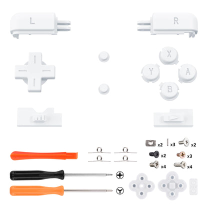eXtremeRate Custom Replacement Full Set Buttons for Nintendo DS Lite NDSL, for Nintendo DS Lite HandLen - Various Colors