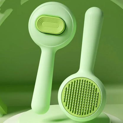 Cat Brush Self-cleaning Cat Brush Pet Hair Remover One Click Combs for Cats Hair Cleaning Pet Grooming Massage Dog Comb Brushes - Urbizia
