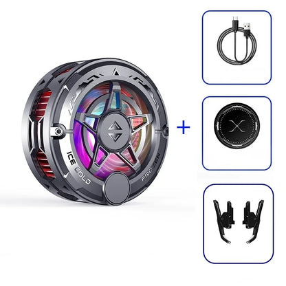 K20 Magnetic Semiconductor Phone Cooler with RGB & Display