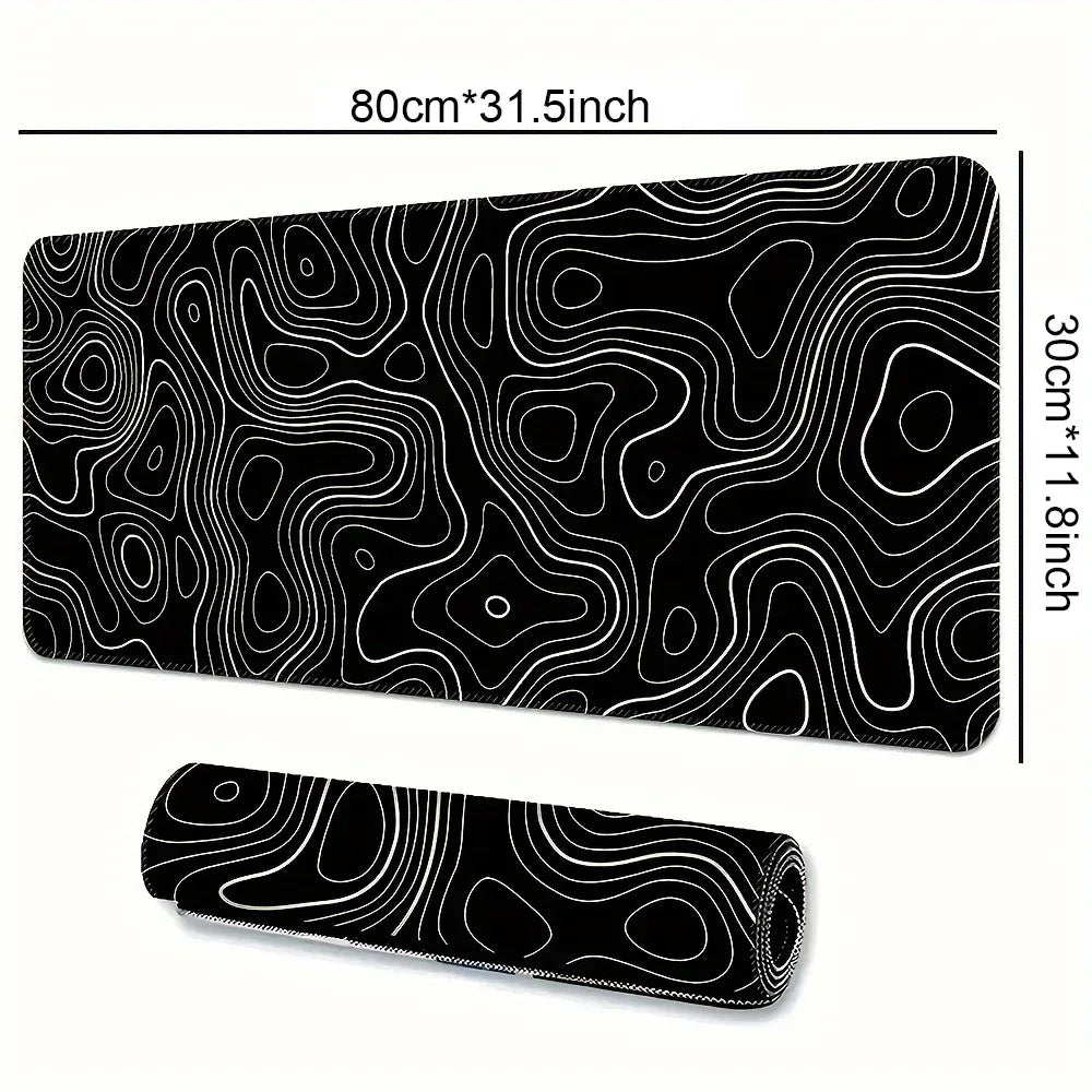 1PC Large Mouse Pads For Desk, Gaming Mouse Pad, Mouse Pad with Stitched Edges and Non-Slip Rubber Base, Extended Mouse Pad - Urbizia