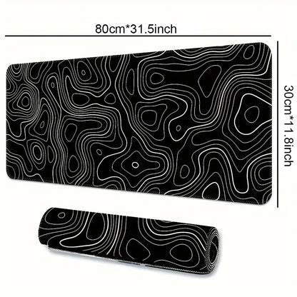 1PC Large Mouse Pads For Desk, Gaming Mouse Pad, Mouse Pad with Stitched Edges and Non-Slip Rubber Base, Extended Mouse Pad - Urbizia