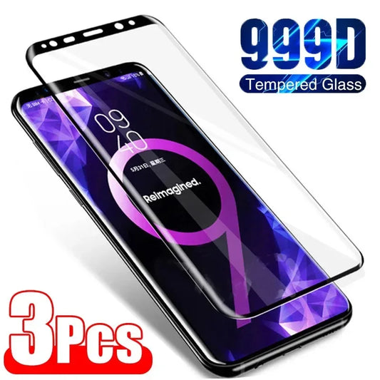 Full Cover Tempered Glass Screen Protector Samsung