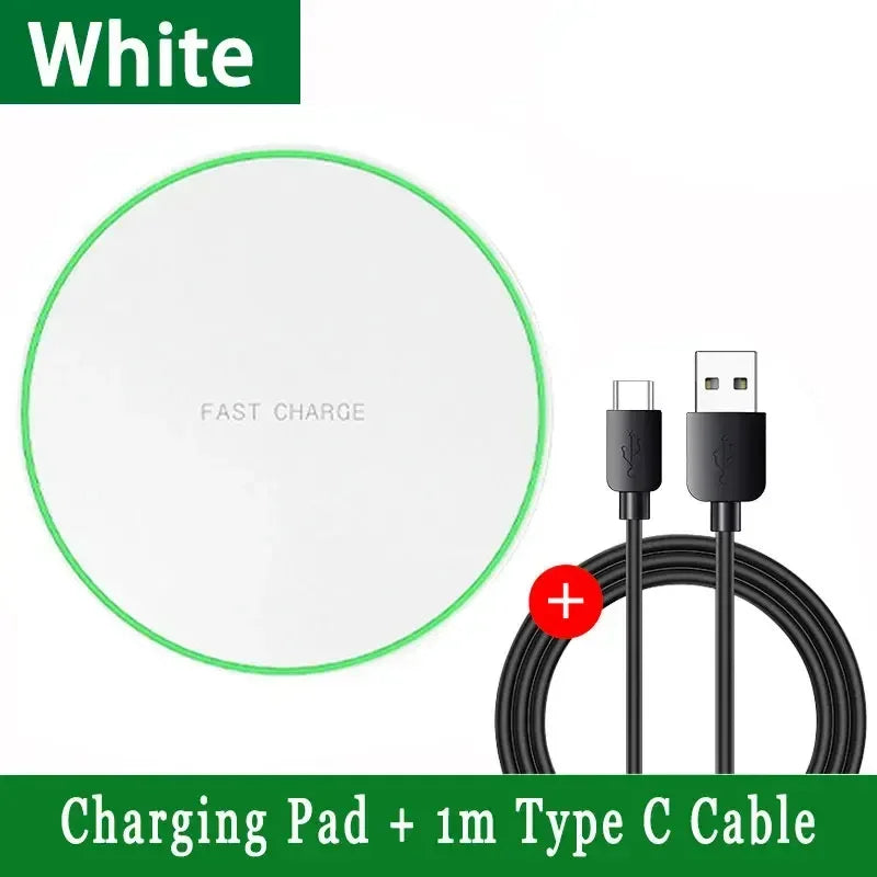 100W Fast Wireless Charger Pad – Qi Wireless Charging Station - Urbizia