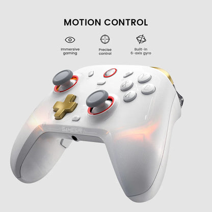 GameSir Cyclone 2 Wireless Controller for Nintendo Switch 2 / PC / Mobile, Bluetooth Gamepad with Hall Sensor Triggers