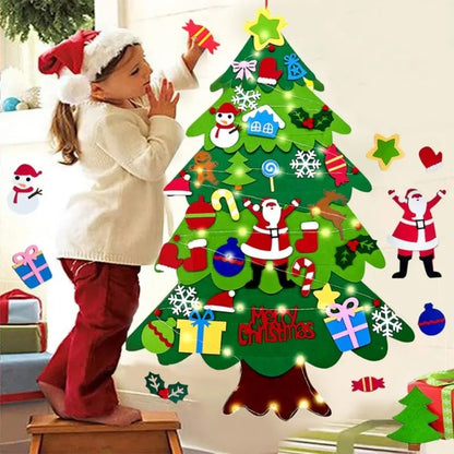 DIY Felt Christmas Tree Kit – Kids’ Holiday Activity Set