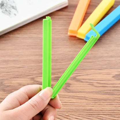 Colorful Reusable Food Bag Sealing Clips Set