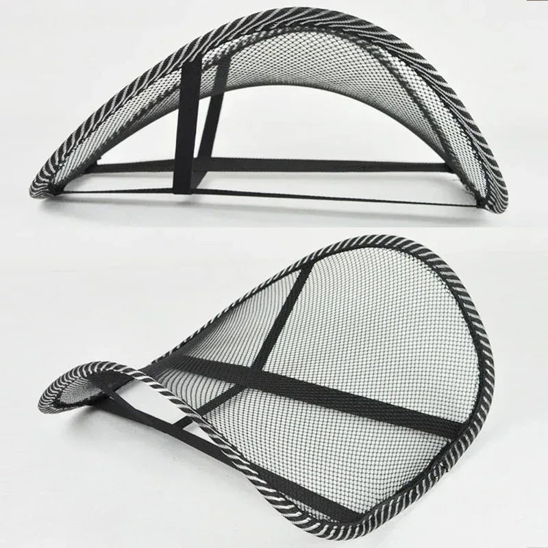Mesh Lumbar Support Car Seat Back Cushion - Urbizia