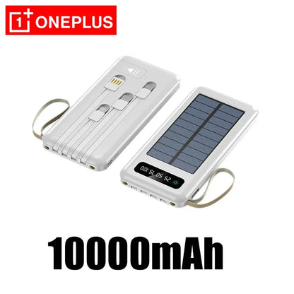 Solar Power Bank 50000mAh Fast Charging Portable Battery