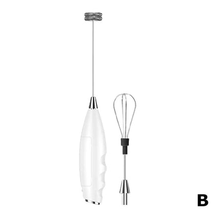 Wireless Electric Milk Frother Handheld Foam Mixer