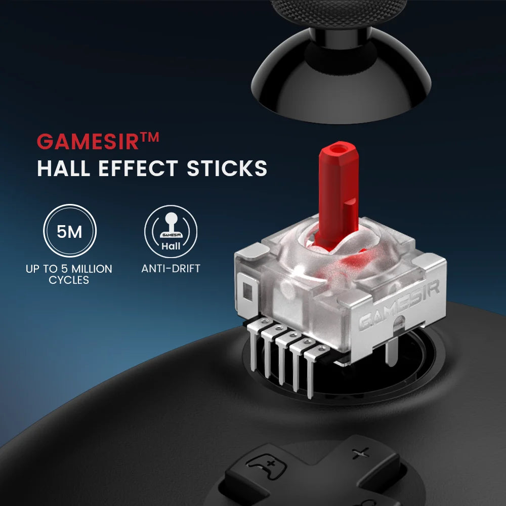 GameSir G7 HE Xbox Gaming Controller Hall Effect Gamepad for Xbox Series X, Xbox Series S, Xbox One, Steam and Windows PC