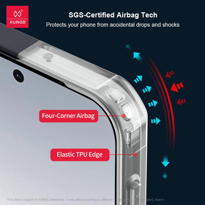 Xundd For OPPO Find X9 Ultra Case Airbag Shockproof Shell Lens Full Protection Back Matte Transparent Cover Anti-scratches