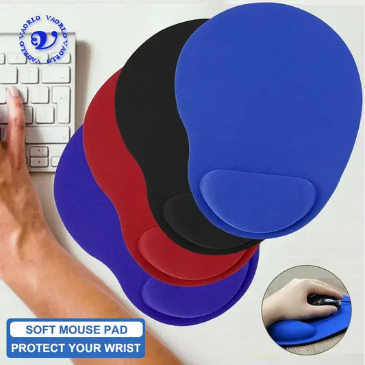 Ergonomic Wrist Rest Mouse Pad for PC & Laptop