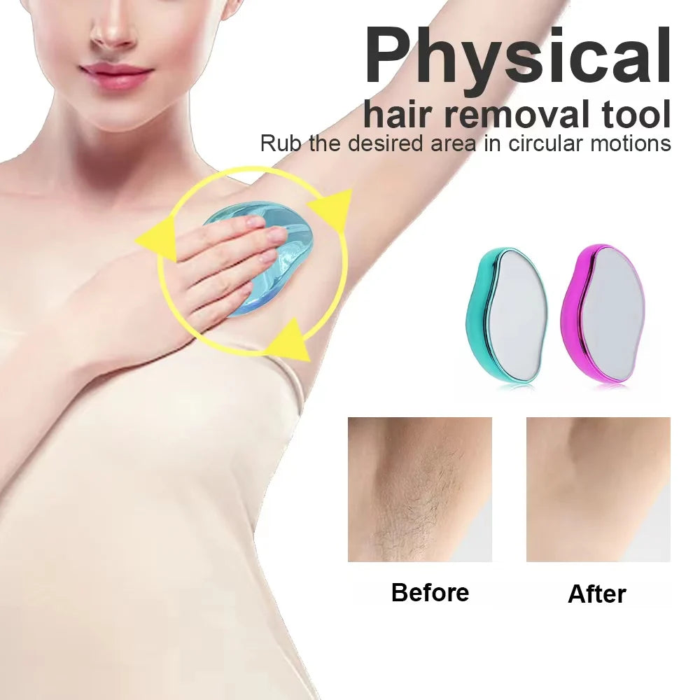 Crystal Hair Eraser Reusable Hair Removal Tool