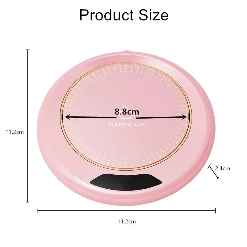 USB Thermostatic Heating Cup Coaster – 3 Level Temperature Control