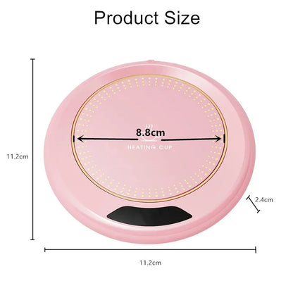 USB Thermostatic Heating Cup Coaster – 3 Level Temperature Control