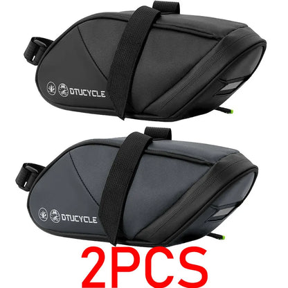 Waterproof Nylon Mountain Bike Saddle Storage Bag Seat Rear Tool Pouch Outdoor Cycling Accessories ZXCBB03