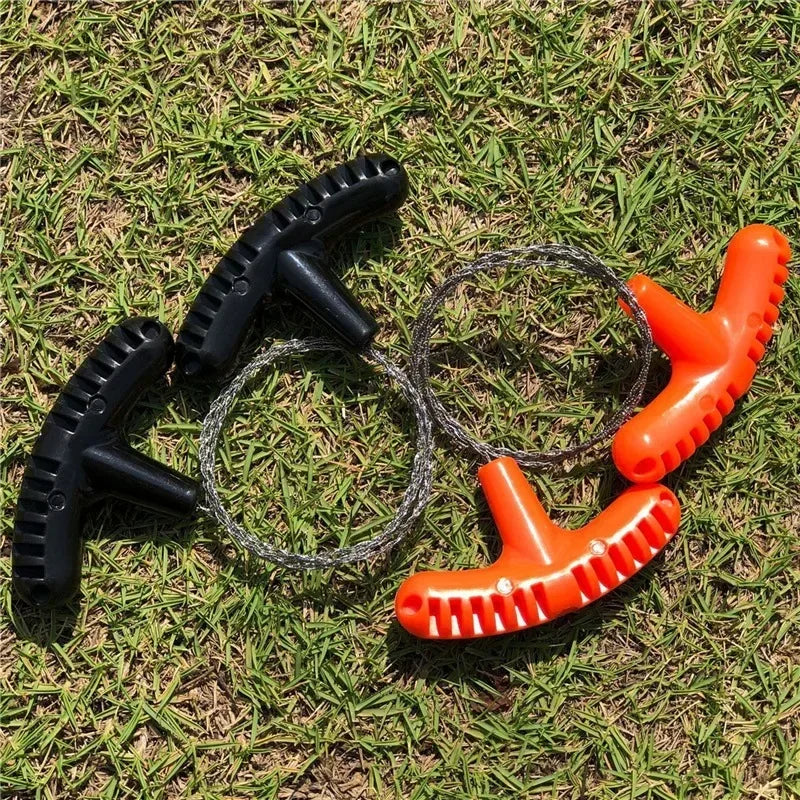 Portable Stainless Steel Wire Saw Survival Camping Cutting Tool - Urbizia
