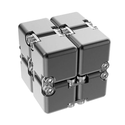 Metal Magnetic Pocket Cube 2x2 Puzzle Toy for Stress Relief
