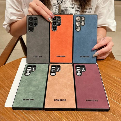 Lambskin Shockproof Case for Samsung Galaxy