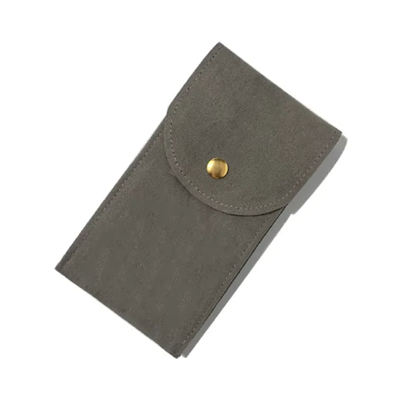 Embers Watch Bag Blue Black Flannelette Gift Bag Travel Storage Case Durable Portable Watch Dust Protection Case