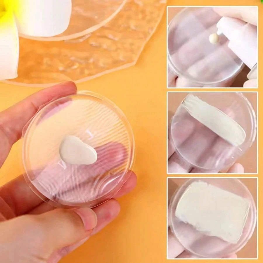 Silicone Makeup Sponge – Crystal Jelly Foundation Puff