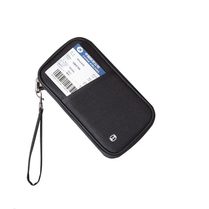 Family Rfid Blocking Passport Wallet Travel Essentials Wallet Passport Holder Bag Travel Document Organizer Credit Cards Case