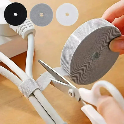 3M Hook and Loop Fastener Cable Organizer Cable Ties Wire Winder Keeper USB Cables Management Protector Earphone Mouse Cord Ties - Urbizia