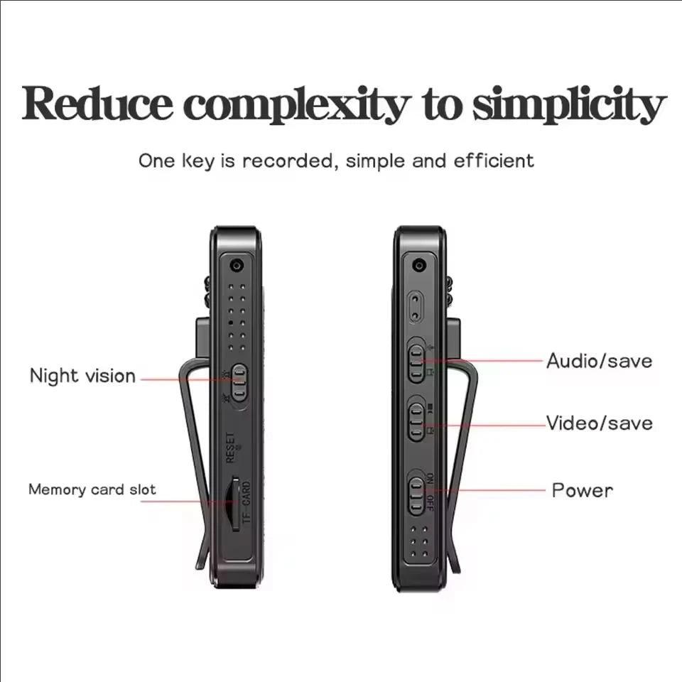 1080P Portable Wifi Mini Camera Digital Video Recorder Worn Police Night Vision BodyCam Infrared Miniature Camcorder