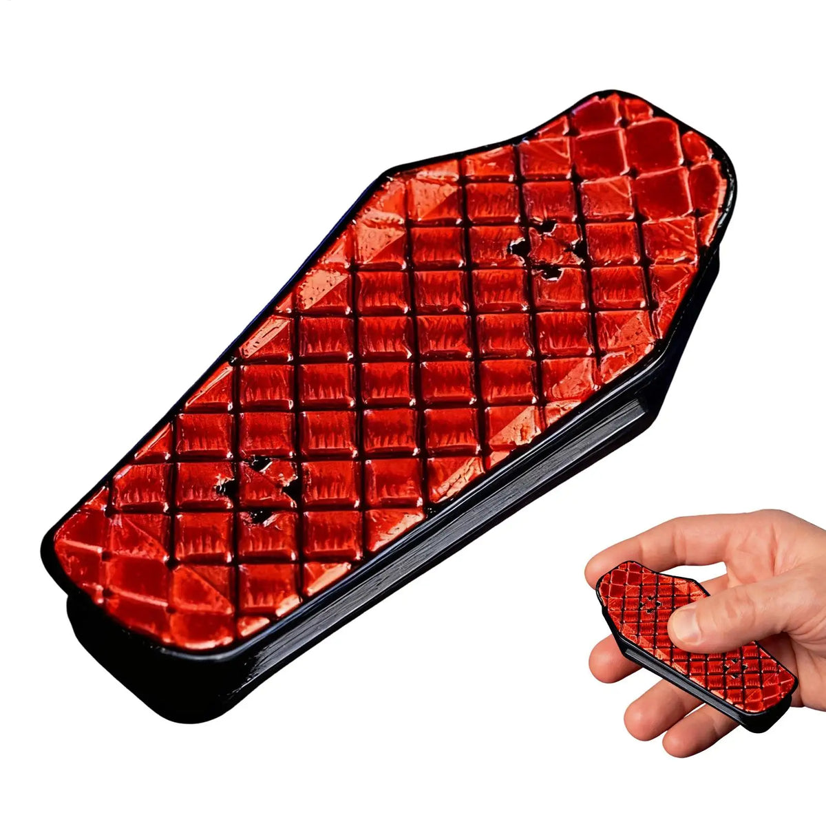 Novelty Finger Skateboards Magnetic Mini Deck Fidget Finger Skate Board for Stress Relief Boy Girl Party Classroom Birthday Gift