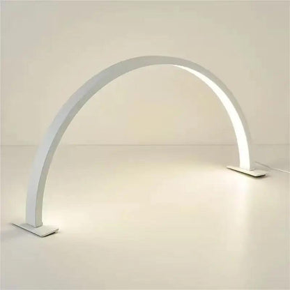 New Moon Nail Work Lamp - Beauty Work Desk Lamp, Three-color USB Power Supply - Black/White/Pink, Suitable for Nail Art, Eyelash