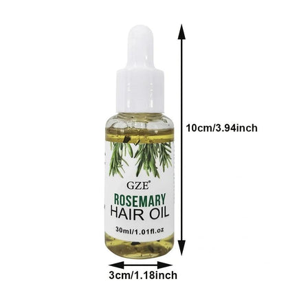 GZE Rosemary Oil For Hair Rosemary Scalp Hair Oil, All Type & Texture | Straight, Waves & Chemically Hairs Strengthens