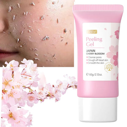 Sakura Deep Cleaning Exfoliating Gel Facial Peeling Scrub