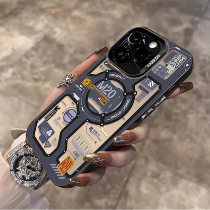 iPhone Luxury Circuit Label Shockproof Bumper Case
