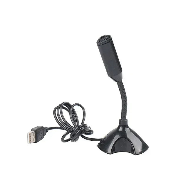 USB Condenser Microphone with Stand for PC Gaming & Streaming