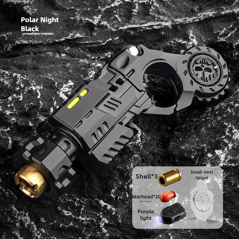 Shell Ejecting Alloy Fidget Toy Pistol Set